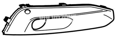 COVER PLATE Right Volvo 32227348