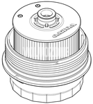 Oil Filter COVER+FILTER Volvo 32257121