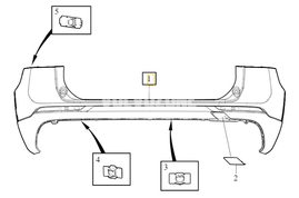 BUMPER COVER Volvo 40002314 (OEM)