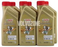Motorový olej pro 3-4 válcové motory VEA Volvo - Castrol Edge Professional V 0W-20 6L