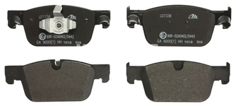 Přední brzdové destičky (296/322mm kotouč) SPA S60 III/V60 II(XC) S90 II/V90 II(XC) XC60 II