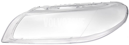 Sklo svetlometu levé P3 S80 II/V70 III/XC70 III (plastové)