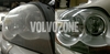Sklo svetlometu pravé P2 XC90 (plastové)