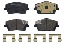 Přední brzdové destičky (322mm kotouč) CMA XC40
