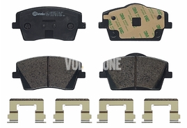 Přední brzdové destičky (322mm kotouč) CMA XC40