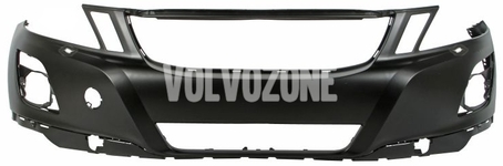 Přední nárazník P3 (-2013) XC60 s otvory pro ostřikovače, bez děr pro parkovací senzory