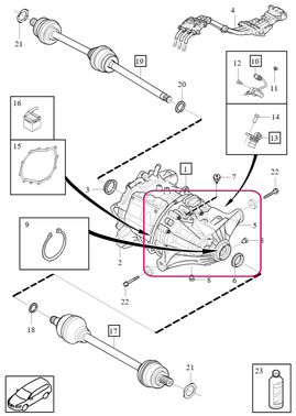 TRANSMISSION, ERAD Volvo 32324106 (OEM)