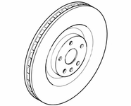 Front BRAKE DISC Volvo 32300751
