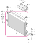 Coolant RADIATOR Volvo 80001519