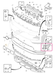 Bumper BRACKET Outer Right Volvo 80001778