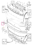 EMBLEM TRIM MOULDING Lower Volvo 80001783