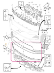 TRIM MOULDING Volvo 80003721