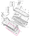 Těsnění hlavy válců přední / levé 4.4 V8 P2 XC90/P3 S80 II