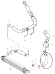 CHARGE AIR HOSE Volvo 31293927-1